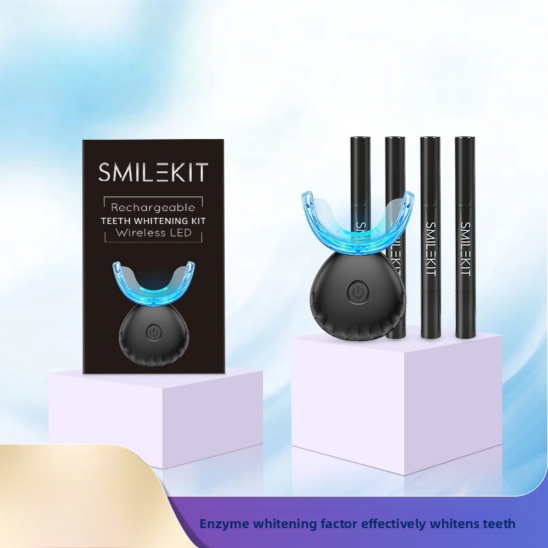 Teeth Whitening At Home Kit - Teeth Whitening Kit with Wireless Charging,