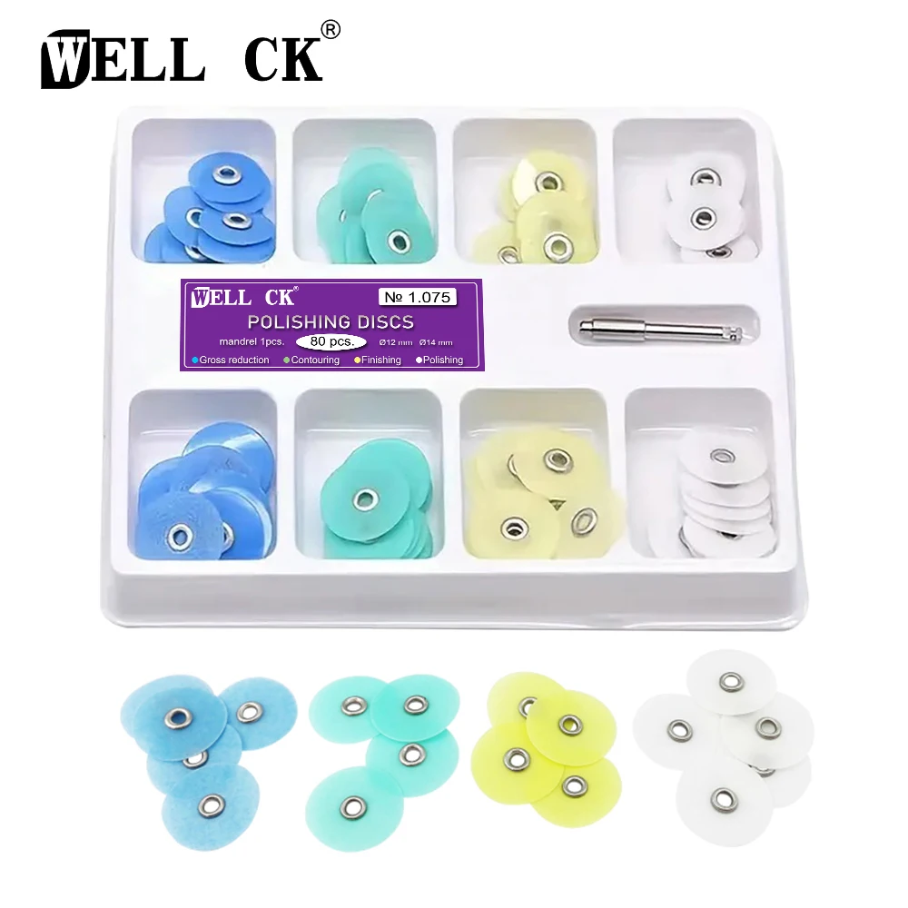 Teeth Whitening Uk - WELLCK Dental Polishing Discs Gross Reduction
