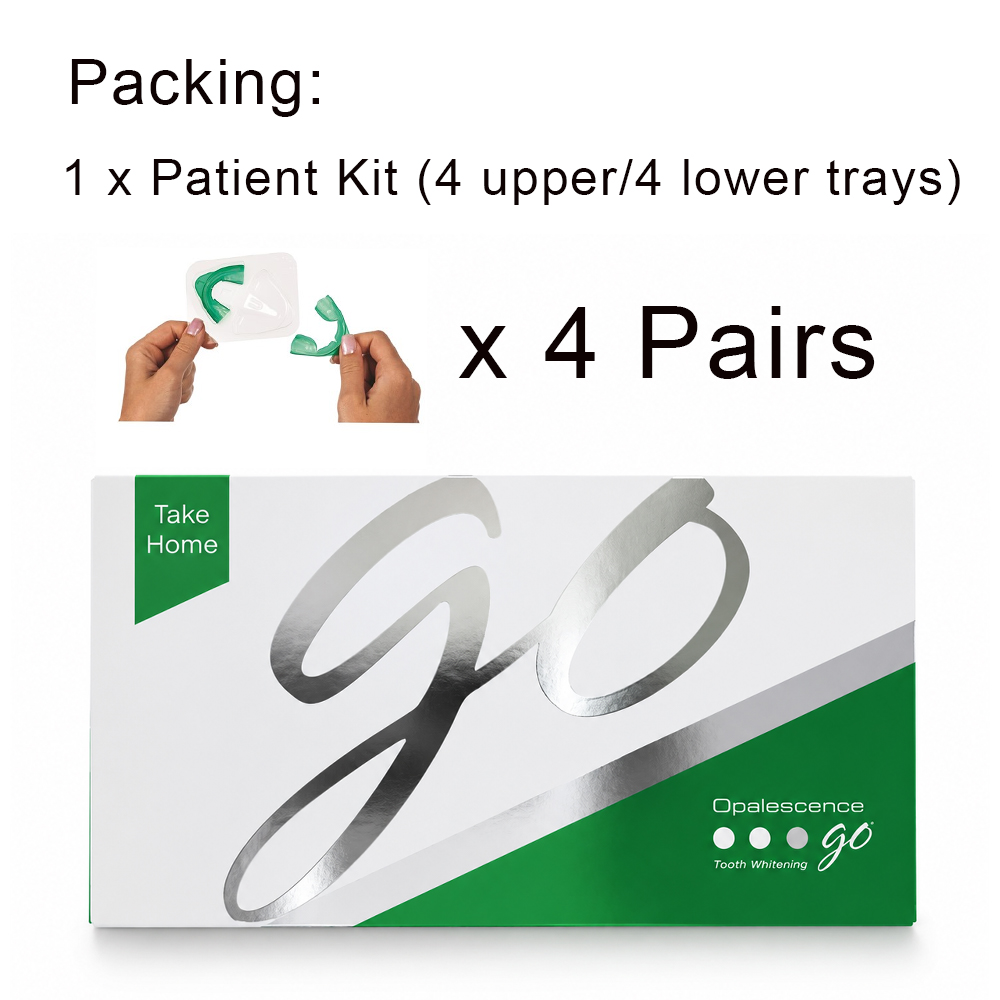 Teeth Whitening Home Kit - Opalescence GO 6% Hydrogen Peroxide Prefilled