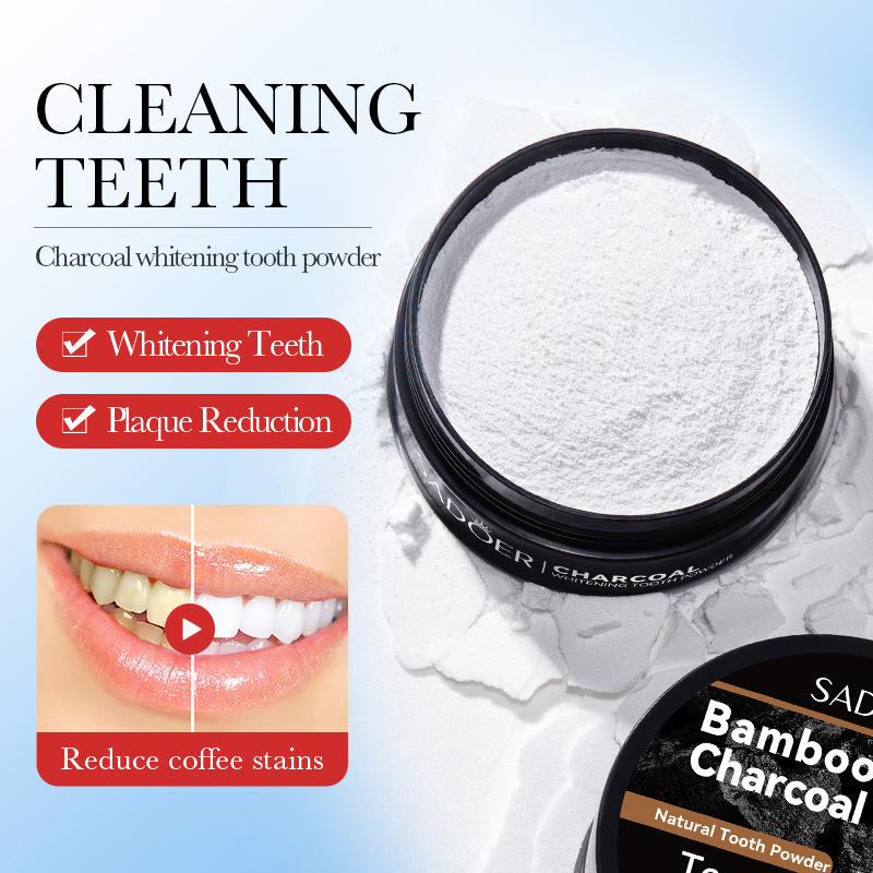 60g Tooth Whitening Powder Act - Teeth Whitening Charcoal ulasan dan harga