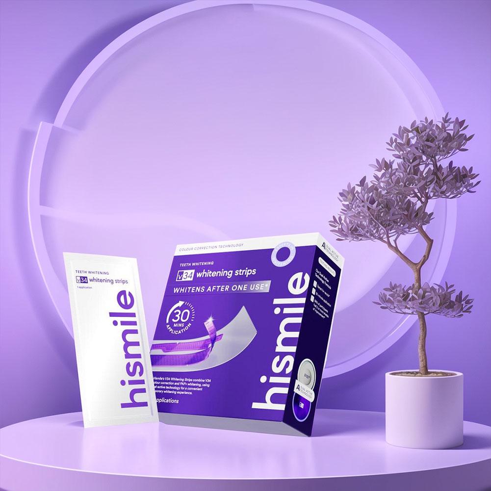 Purple Teeth Whitening Strips  - Teeth Whitening Strips ulasan dan harga