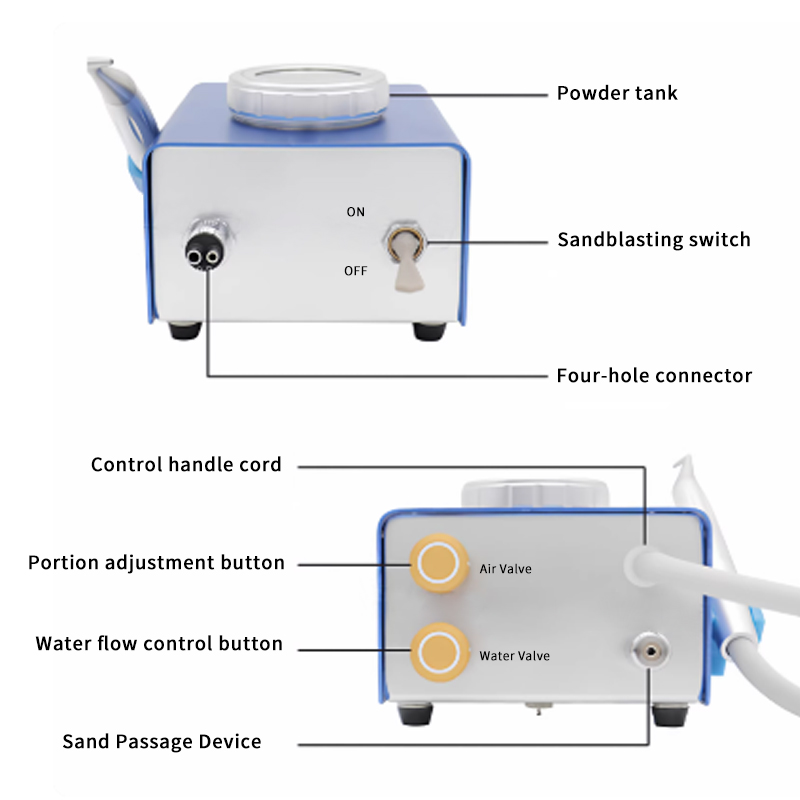 Dental Teeth Sandblasting Mach - Teeth Whitening Device ulasan dan harga