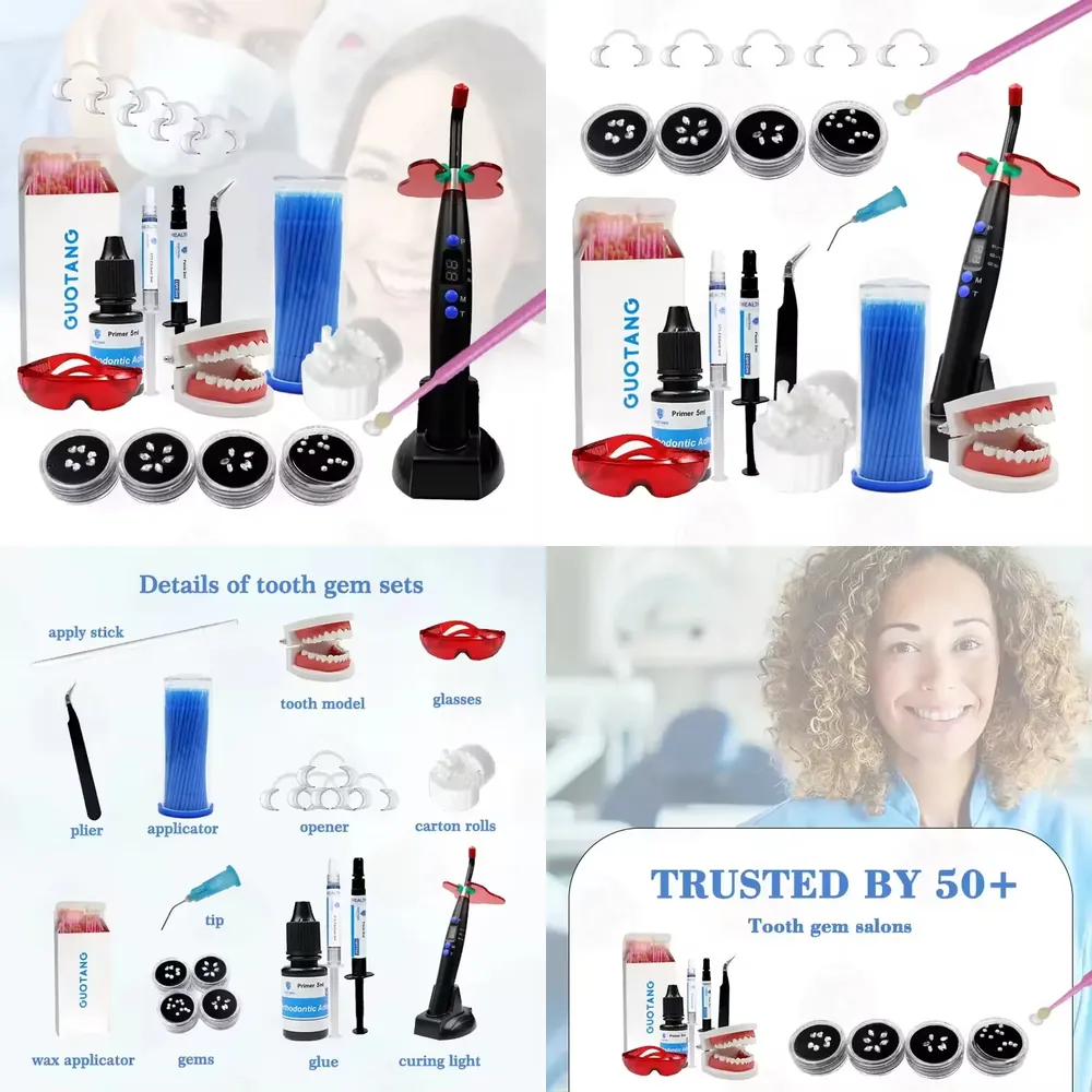 【CHIMU HOME】 Professional DIY  - Teeth Whitening Home Kit ulasan dan harga