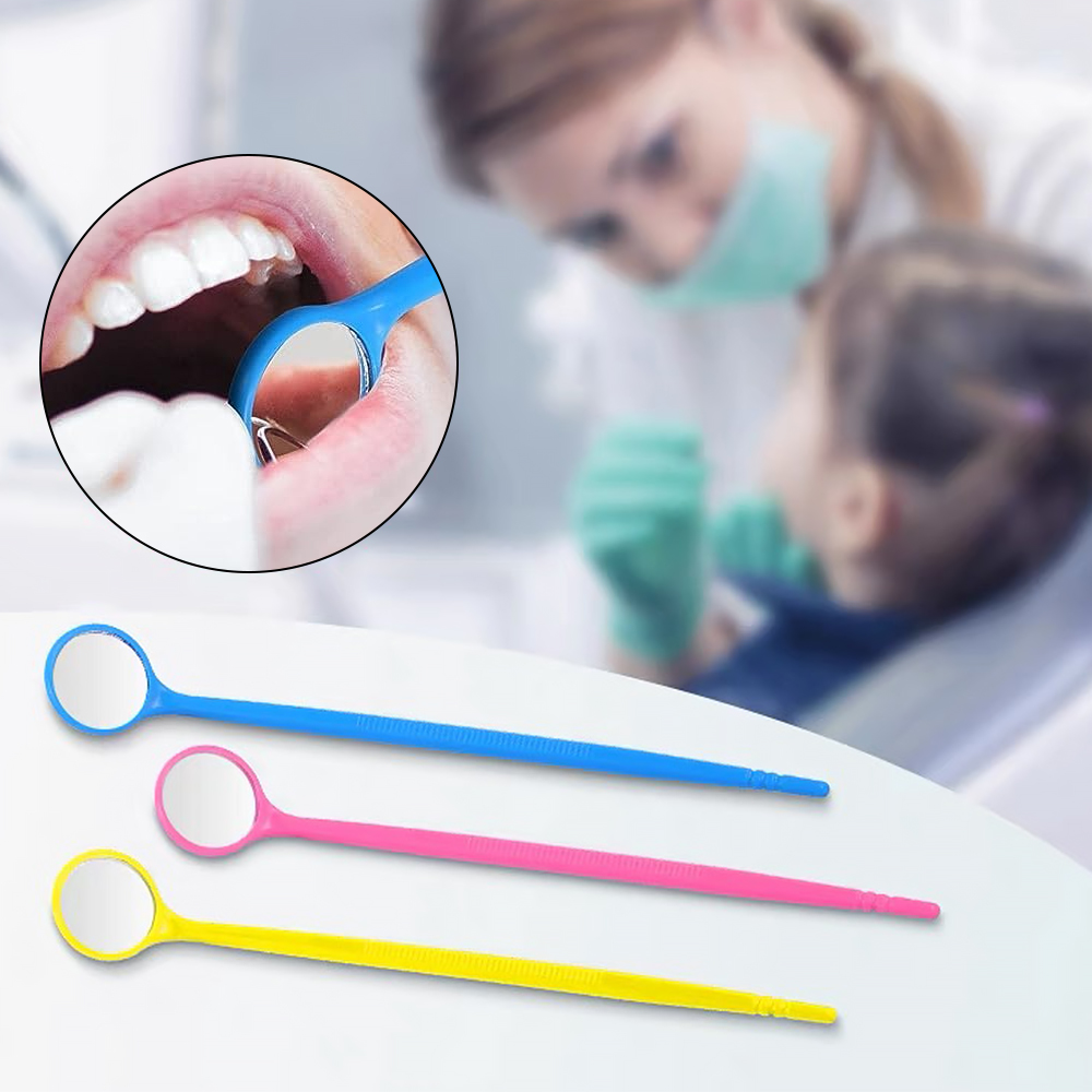 100pcs Dental Mouth Mirror Dis - Teeth Whitening Uk ulasan dan harga