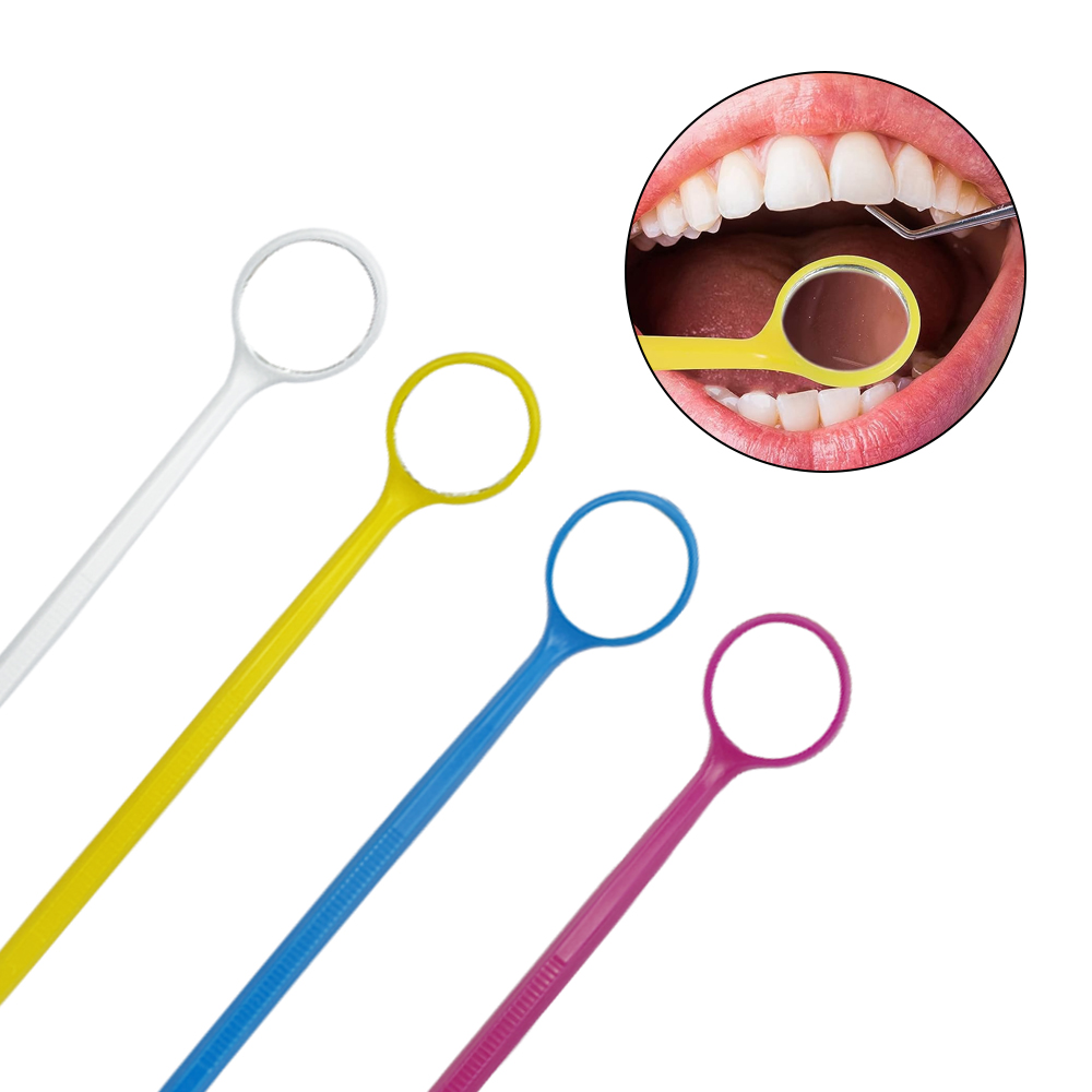 100pcs Dental Mouth Mirror Dis - Teeth Whitening Uk ulasan dan harga