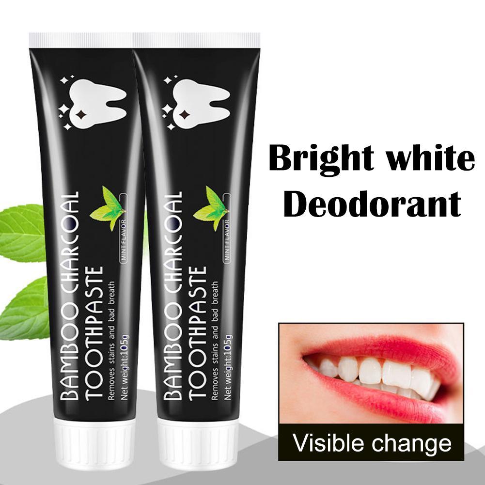 Bamboo Charcoal Toothpaste,Tee - Teeth Whitening Charcoal ulasan dan harga