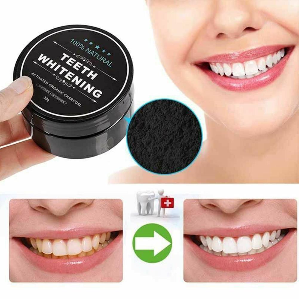 Activated Organic Charcoal Pow - Teeth Whitening Charcoal ulasan dan harga