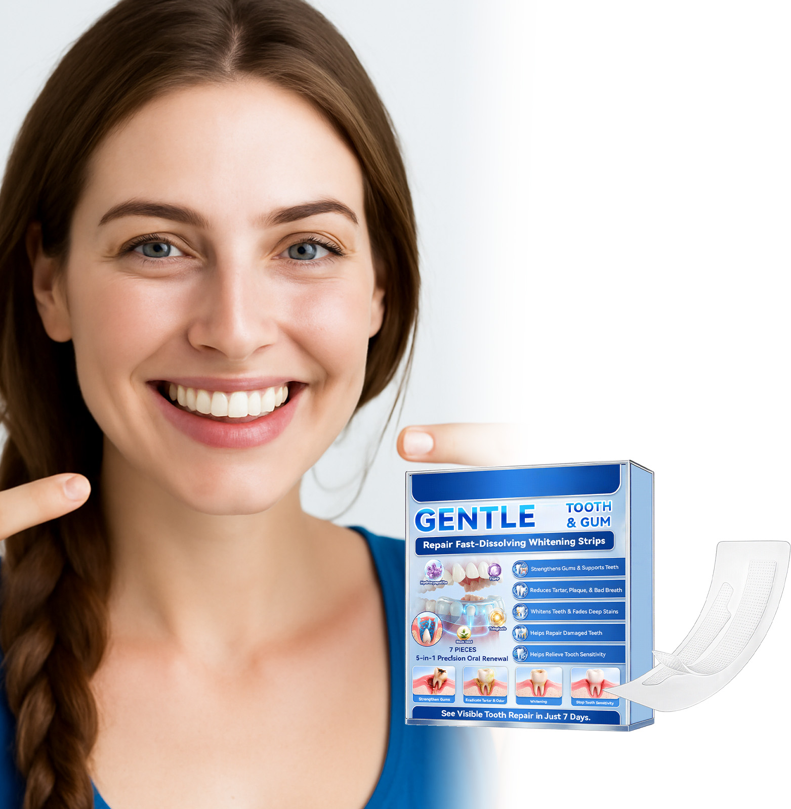 Teeth Whitening Strips Fast Re - Teeth Whitening Fast ulasan dan harga