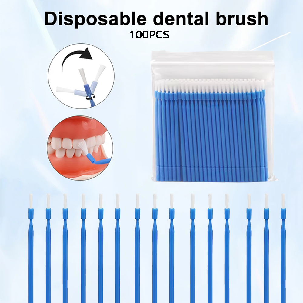 100Pcs Dental Disposable Micro - Teeth Whitening Uk ulasan dan harga