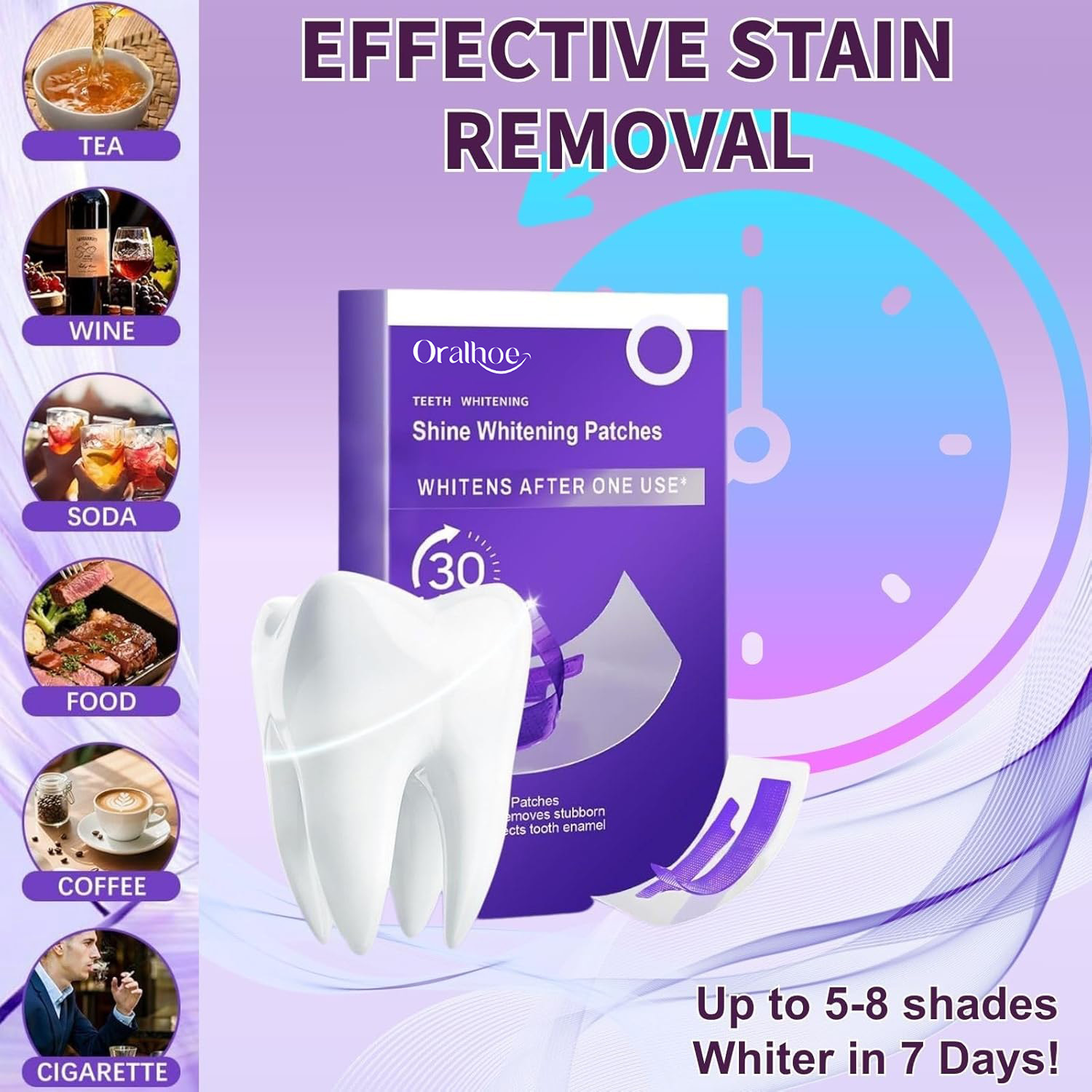 Purple Teeth Whitening Combo K - Teeth Whitening Home Kit ulasan dan harga
