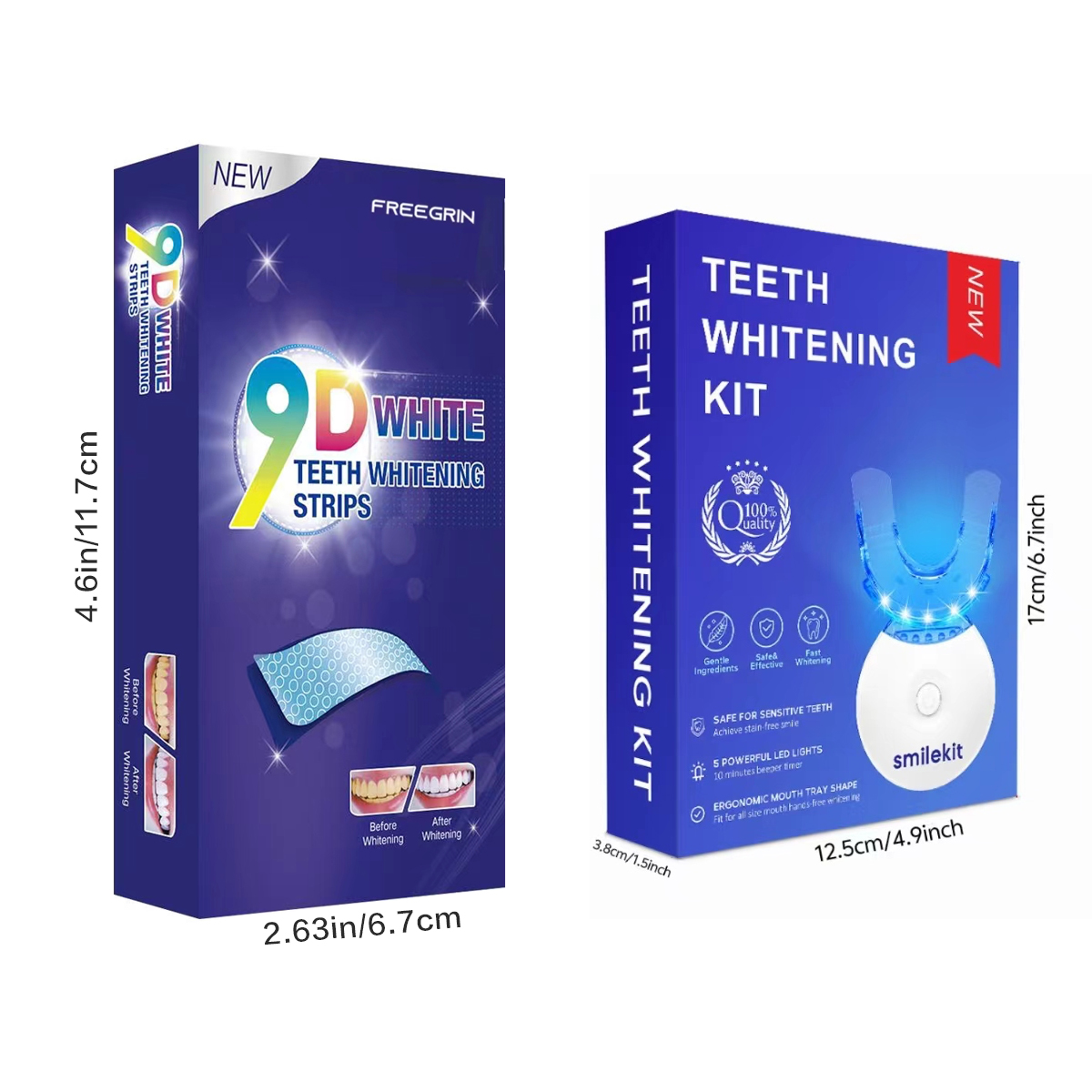 Teeth Whitening Kit - 5X LED L - Teeth Whitening Home Kit ulasan dan harga