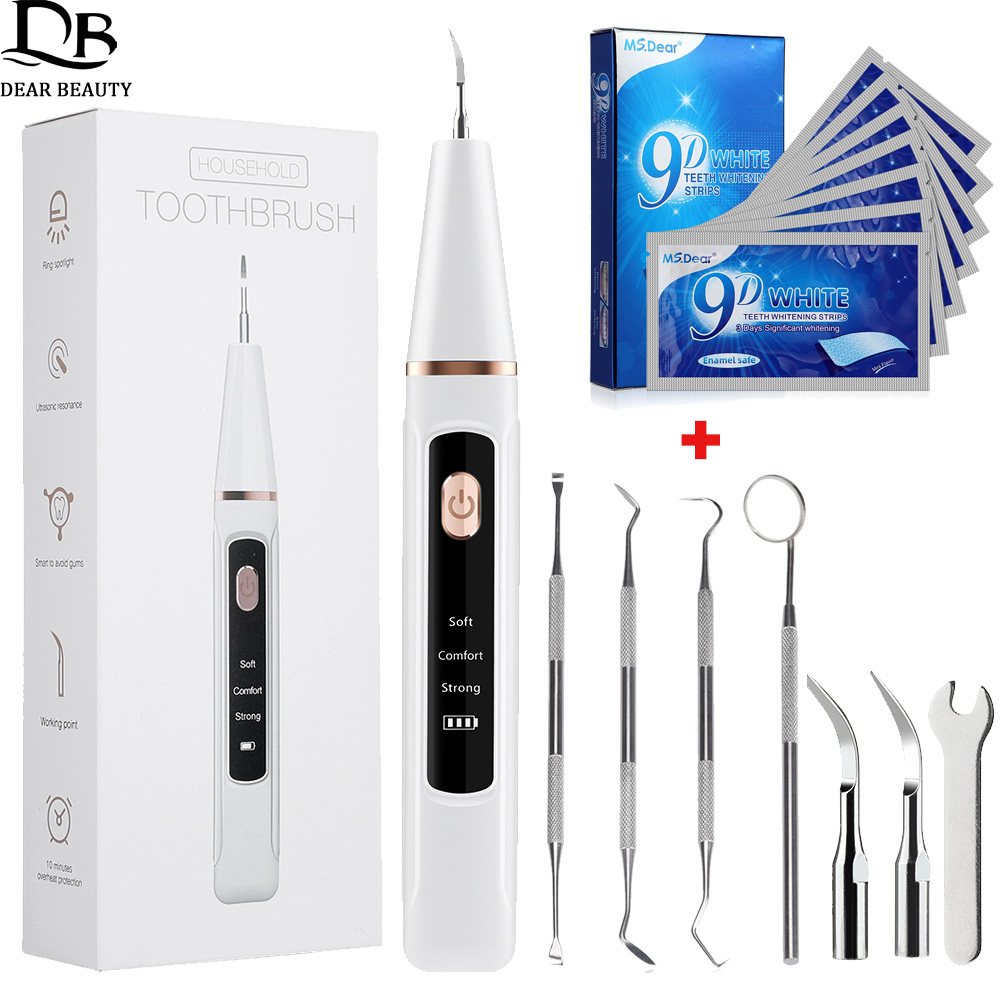 Ultrasonic Dental Calculus Rem - Teeth Whitening Strips ulasan dan harga