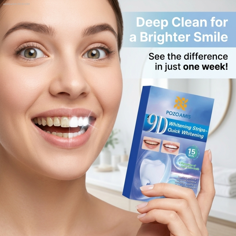 Teeth-Whitening And Brightenin - Teeth Whitening Strips ulasan dan harga