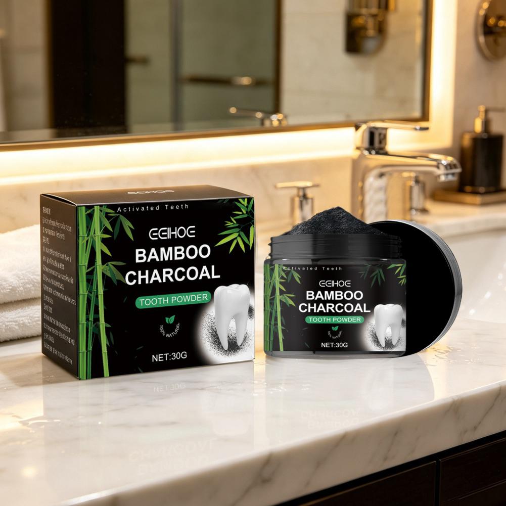 Teeth Whitening Powder,Activat - Teeth Whitening Charcoal ulasan dan harga