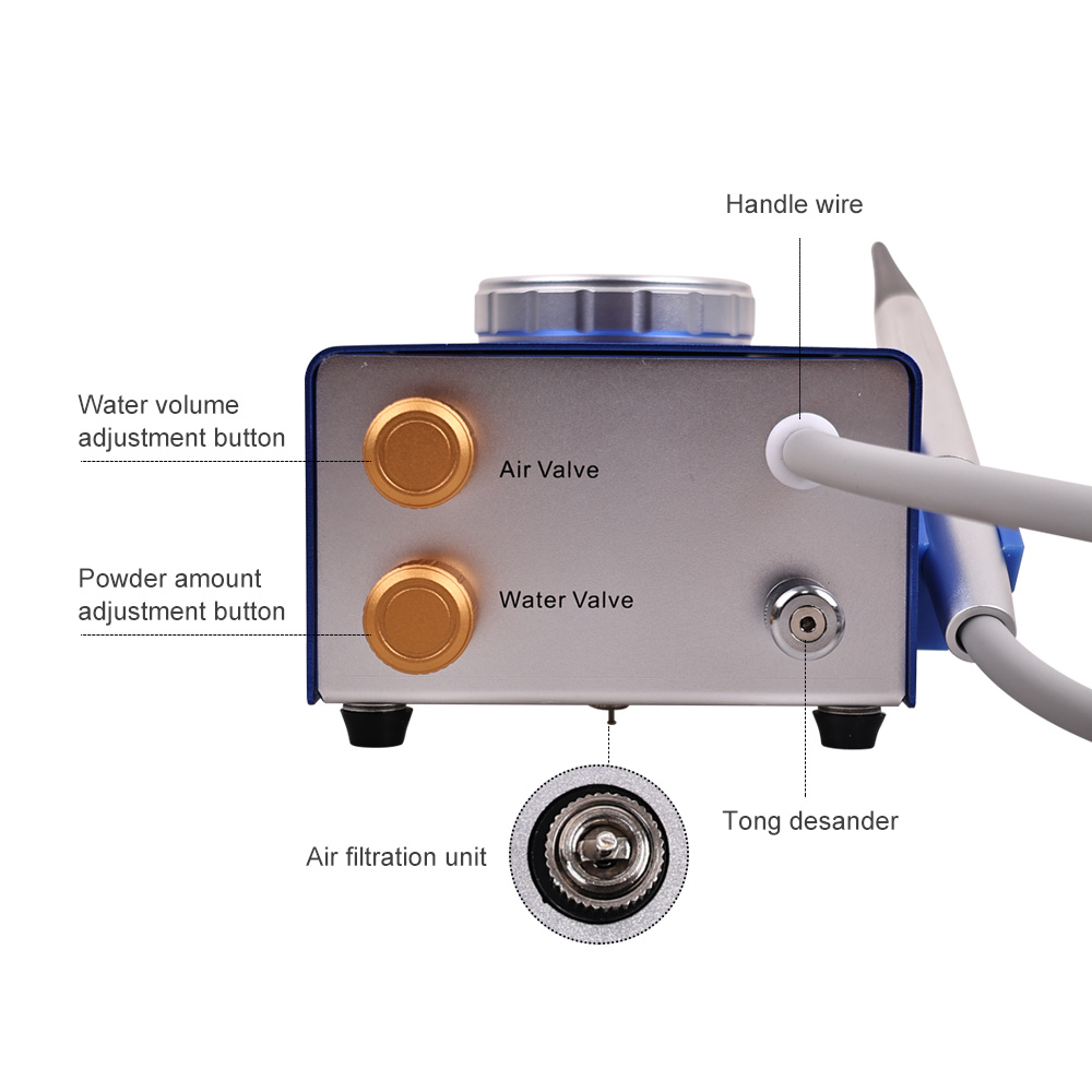 Dental Teeth Sandblasting Mach - Teeth Whitening Device ulasan dan harga