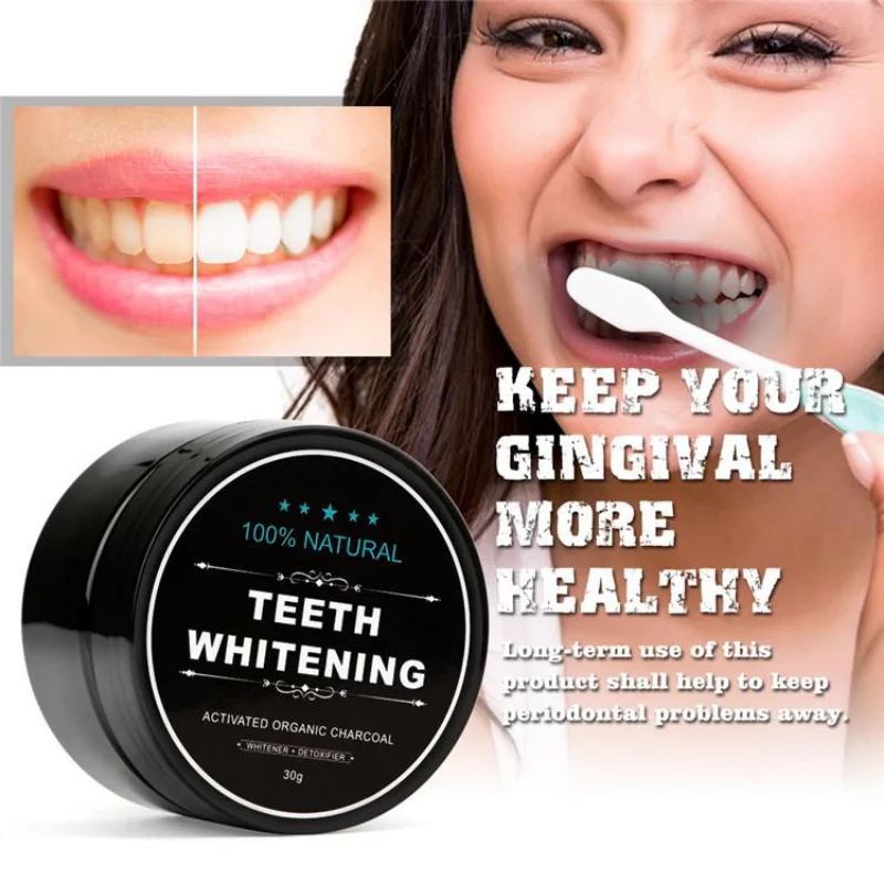 Food Grade Teeth Powder Charco - Teeth Whitening Charcoal ulasan dan harga
